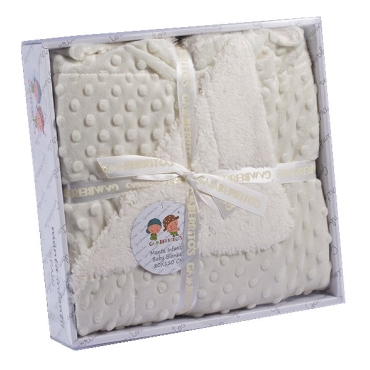 Κουβέρτα Χνουδοτή Μπεζ 80x110εκ.