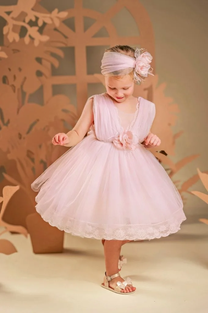 126.116.5970 Βαπτιστικό Φόρεμα Baby Bloom 2026 - Image 2
