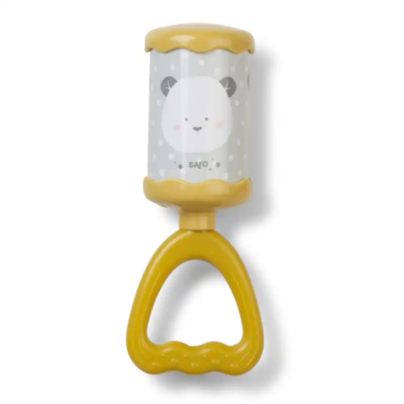 Saro Η Πρώτη Μου Κουδουνίστρα Panda Ochre (21438)