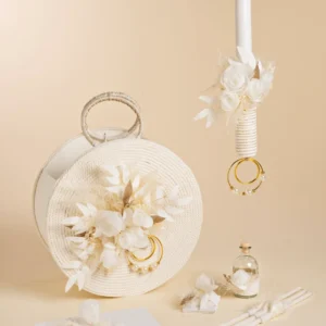 K26.14 Ξύλινο στρογγυλό κουτί Baby Bloom