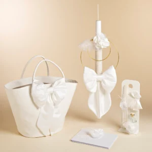 K26.16 Τσάντα λευκή Εβελίνα Baby Bloom