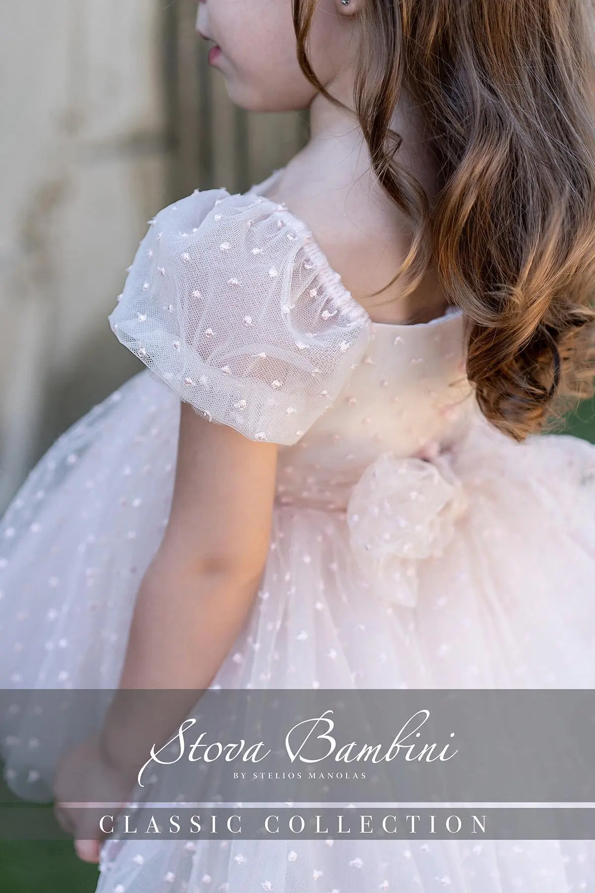 Stova Bambini Βαπτιστικό Φόρεμα SS26 G30