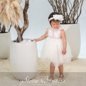 Stova Bambini Βαπτιστικό Φόρεμα SS26 G8