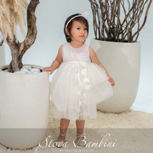Stova Bambini Βαπτιστικό Φόρεμα SS26 G4