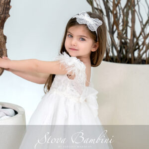 Stova Bambini Βαπτιστικό Φόρεμα SS26 G28