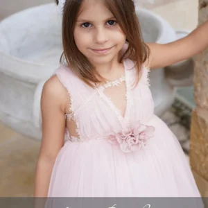 Stova Bambini Βαπτιστικό Φόρεμα SS26 G13