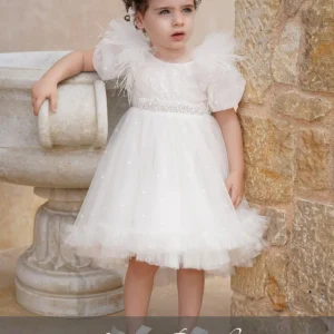 Stova Bambini Βαπτιστικό για Κοριτσάκι SS26 G18