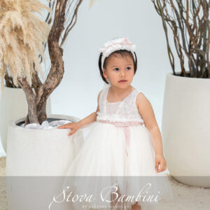 Stova Bambini Βαπτιστικό Φόρεμα SS26 G1