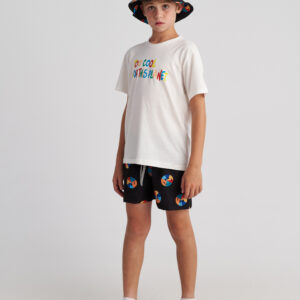 Two in a Castle - Μαγιό Βερμούδα Αγόρι Rainbow Faces (T7463)