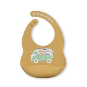 Saro - Σαλιάρα Σιλικόνης Little Explorers Van