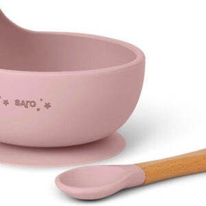 Saro - Σετ Φαγητού Eco Friendly Nordic Pink 4+Μ