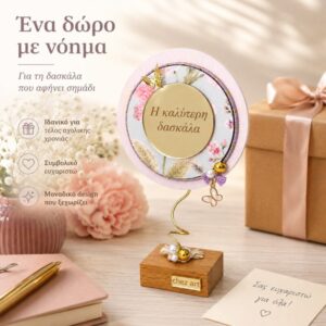 Επιτραπέζιο Κάδρο_Butterfly Δασκάλα